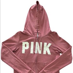 Zip up sweater from Pink | Victoria’s secret